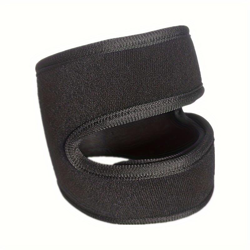 

1pc Adjustable Knee Support | Dual Silicone Pads for Sports/Gym - Breathable Compression Sleeve (Black) чёрный