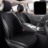 Linen Car Seat  Cushion Four Seasons General Purpose Separate Single Seat Cover for Most Cars  Comfortable and Durable