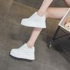 Rutschfeste Schuhe, Damenschuhe, Schuhe mit dicker Sohle zur Höhenvergrößerung, Sport- und Freizeit-Board-Schuhe