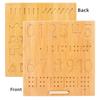 Alphabet And Wooden Number Puzzle Board For Early Childhood Practice Handwriting