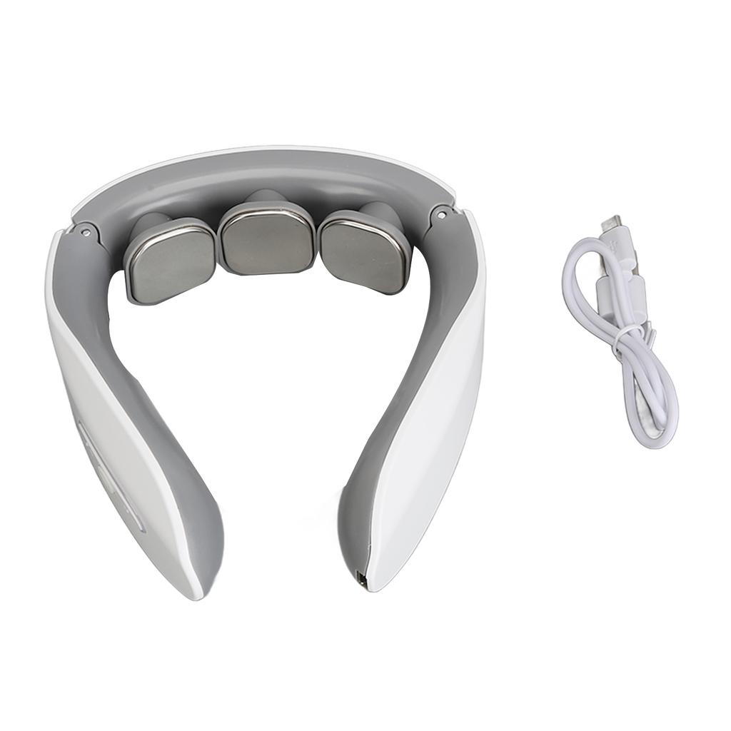 Neck Massager Multifunction Electric Pulse Deep Tissue Neck Massager with Heat for Fatigue