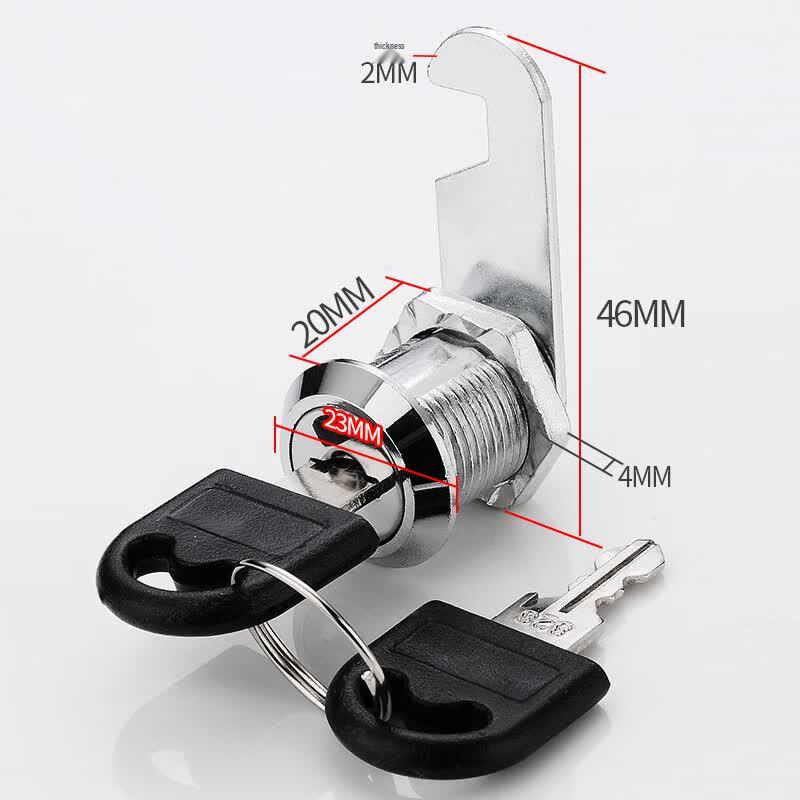 Cabinet and Mailbox Rotary Tongue Lock