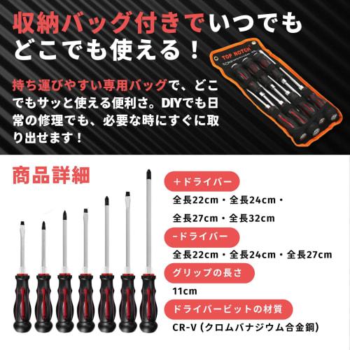 PLEAVIT 7-Piece Penetration Screwdriver Set with Magnets, Phillips and Flathead Screwdrivers, DIY Tools, Repair