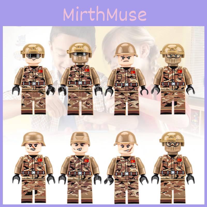 Military Building Block Set With Diverse Army Navy And Minifigures For Creative Play