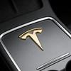 Adesivo Emblema Metallo Premium 3D per Logo Auto Tesla Decalcomania Decorazione Carrozzeria Parafango Bagagliaio per Tutti i Modelli Tesla