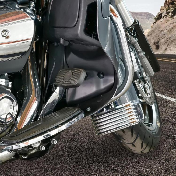 Kryt předního spoileru motocyklu Příslušenství pro úpravu motocyklu Náhradní žebrovaný kryt předního spoileru