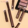 6 Stück Mini Reise-Make-up-Pinsel Set Mit Box Tragbar Kosmetik Puder Foundation Rouge Verblenden Concealer Pinsel Make-up Werkzeuge
