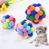 Colorful Bell Plush Cat Toy