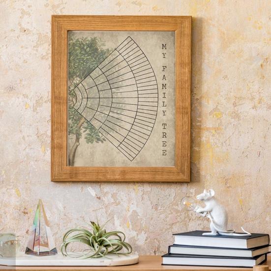 

Семейное древо Yousheng, пустой плакат, уникальный подарок на все случаи жизни, холст, генеалогический плакат, генеалогическое древо, диаграмма