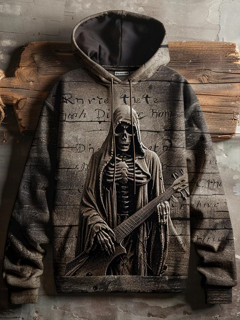 Herren Halloween Dunkler Stil Pullover Hoodie 3D Druck Herbst Winter