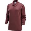 Nike Sportswear Essentials Polo Shirt Women's Red Brown FZ5814-218