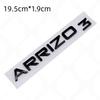 3D ABS ARRIZO / 3 / 5 / 7 / 8 GX / EX Logo Znak Nálepka Zadní Kufr Auta Znak Nálepka Vysoce Kvalitní Automobilové Vnější Doplňky