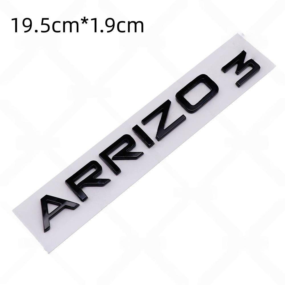 3D ABS ARRIZO / 3 / 5 / 7 / 8 GX / EX Logo Znak Nálepka Zadní Kufr Auta Znak Nálepka Vysoce Kvalitní Automobilové Vnější Doplňky