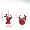 8 Pack 6.5cm Christmas Bells Jingle Bell Christmas Tree Ornaments Christmas Bells Door Wall Charms 2026 Xmas Decoration Supplies