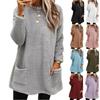 European & American Cross-Border Fashion 2025 V-Neck Cotton Linen Semi-Formal Dress