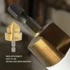 24-31mm Blade Diameter Stepped Drill Bit 1/4 Inch Shank Hole Opening Drill  Water Pipe Drilling