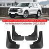 Voor Mitsubishi Outlander 2024 Auto Styling Auto Spatlappen Spatbeschermers Spatborden Spatlappen Voor Achter Spatbord Accessoires