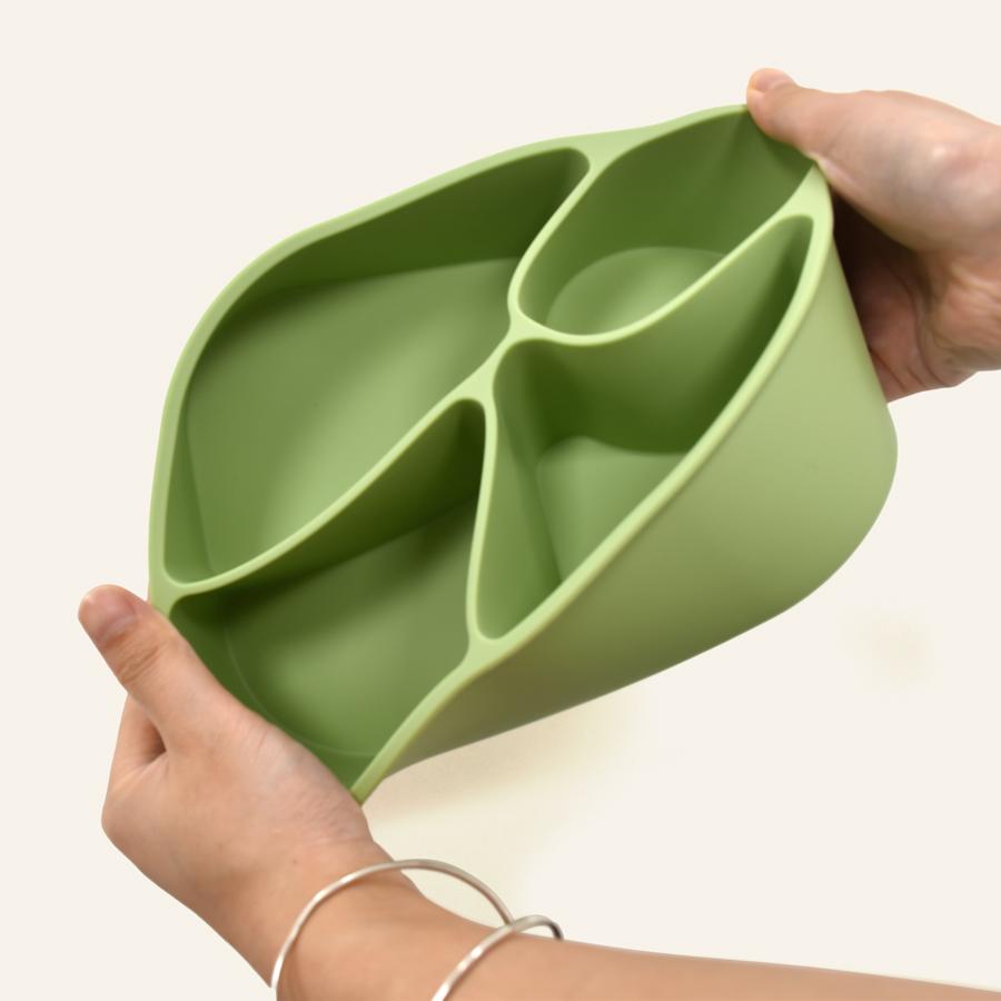 1PCSilicone Food Storage Box Portable Lunch Box For Food Dinnerware Food Container Feeding Bowl Lunchbox Children's Tableware