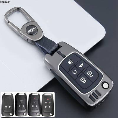 Zinc Alloy +Silicone Car Key Case for Buick For Chevrolet Cruze Aveo Trax Opel Astra Corsa Meriva Zafira Antara J Remote Protect