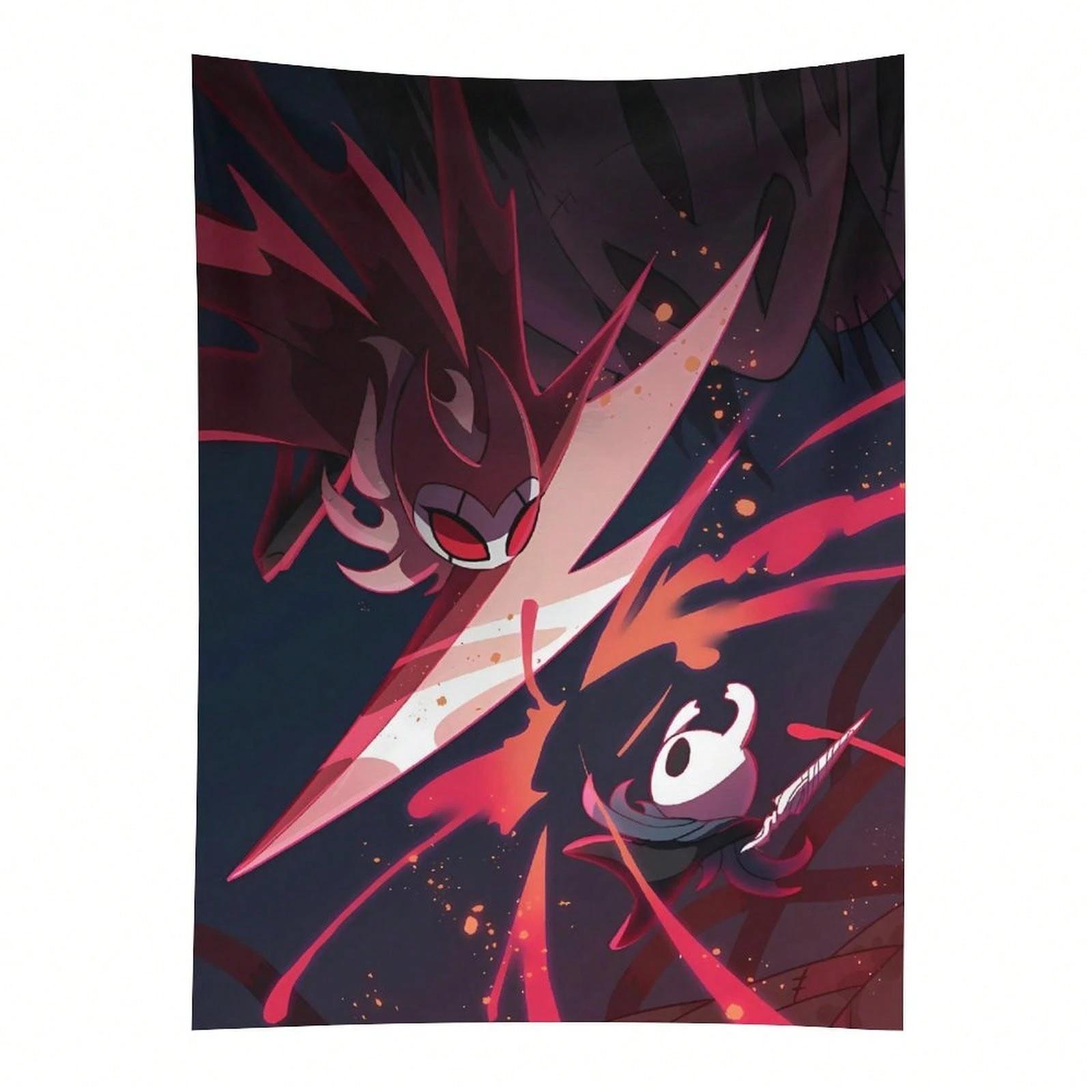 Hollow Knight Decorative Tapestry Living Room  Bedroom Backdrop Lightweight  Leisure Blanket Home Décor Art Wall Hanging Gifts 74x94cm(29x37in)