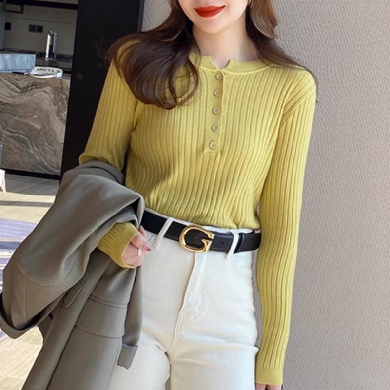 Spring New Women's Base All-match Knit Sweater