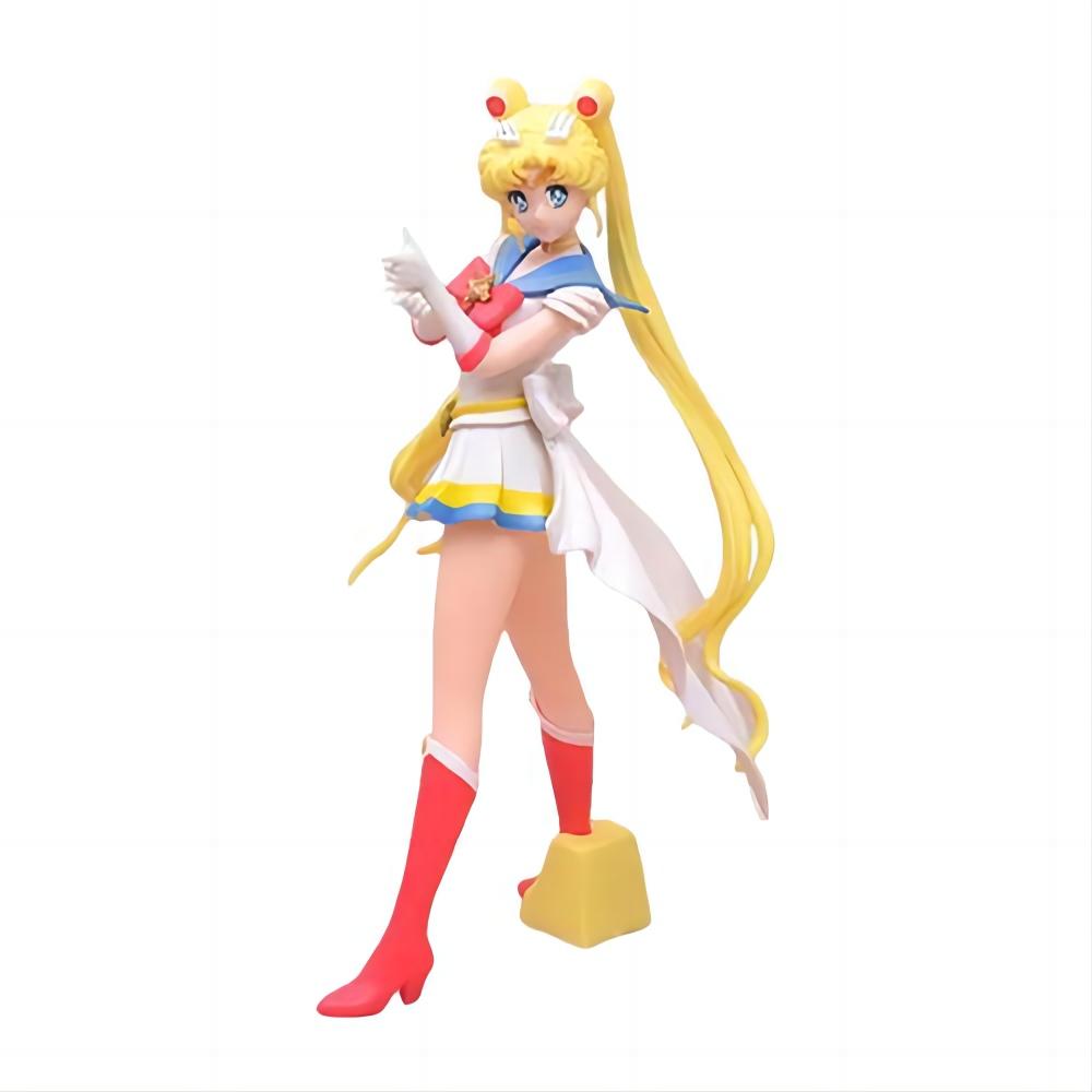 Cute Sailor Moon Anime Figure Kawaii Sailor Saturn Mars Mercury Jupiter Venus Action Figurine Collectible Kids Toys Model Gifts
