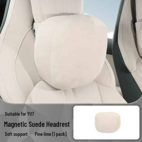 Compatible Magnetic Headrest Lumbar Support & Neck Pillow for Xiaomi YU7 Model