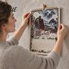 Classical Literature Aesthetic Organizer 2027 Wall Calendar Vintage Illustrated Hanging Calendar with 12 Plays Through Romance Collectible