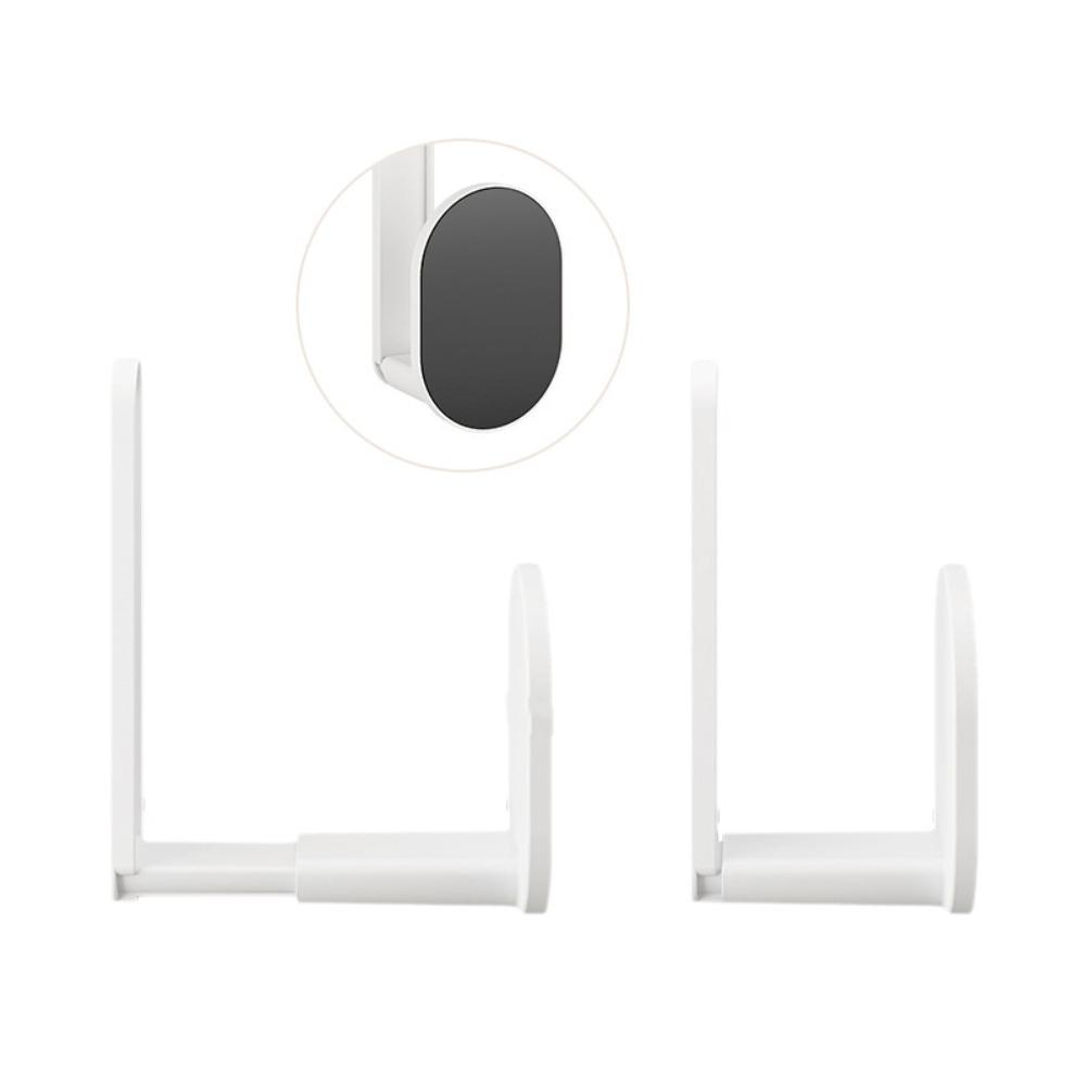 2Pcs Stretchable Cling Film Storage Rack Magnetic Hat Storage Holder Roll Paper Hanger Dorm