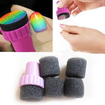 1Set Sponge Reusable Skin-friendly Lightweight Nail Art Soft Sponge for Home