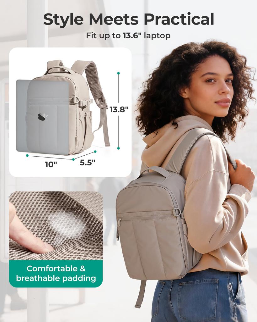 Camera Backpack 12L Lightweight Camera Bag with Camera DSLR Full Tripod Laptop Waterproof Quick Access [BAGSMART] Compartments, Compatible, 180°