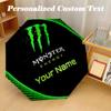 Automatyczny Parasol Monster Energy z 8 Żebrami, Spersonalizowany Składany Parasol z Tekstem Imienia, Parasol Przeciwdeszczowy i Przeciwsłoneczny, Prezent