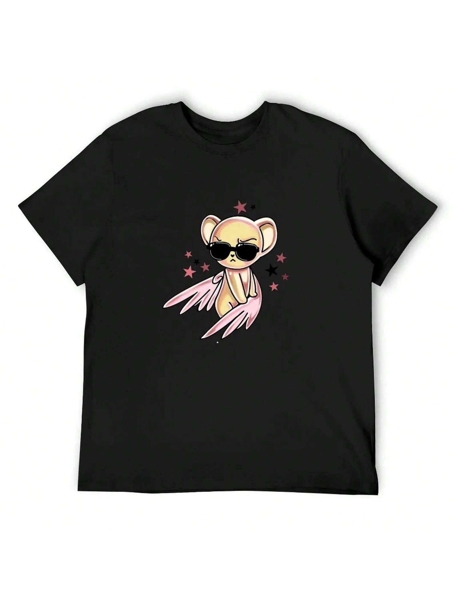 2025 Sassy Kero Women s And Men s T-Shirt Anime Clothes Cotton Oversized Whites T-Shirt Harajuku S разноцветный