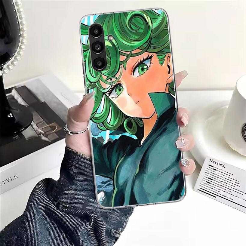 One P-Punch-Man Tatsumaki Phone Case For Samsung Galaxy A13 A14 A15 A16 A17 A53 A54 A55 A56 A57 A33 A34 A35 A36 A37 A23 A24 A25