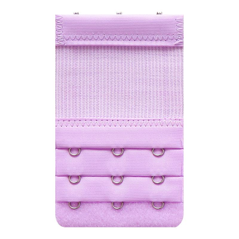 Bra Accessories 2Pcs Buckles Hook Women Bra Extender Strap 3 Rows Adjustable Belt Buckle Extension Strap Hook Clip Expander