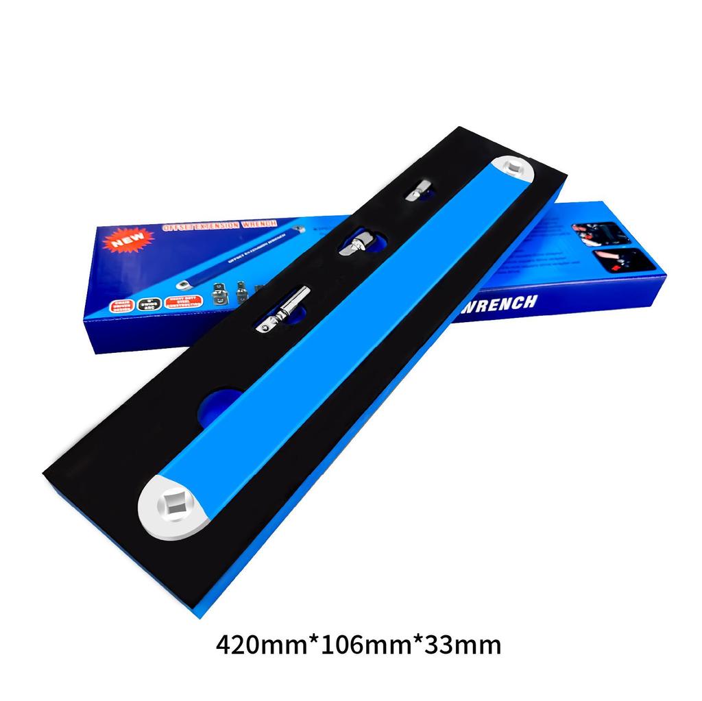 Adjustable Ratchet Offset Extension Wrench