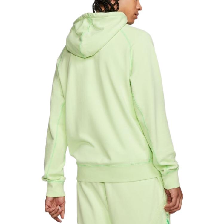Jordan Air Jordan Wings Sweatshirts Men's Green Hooded Moderate Other CD4567-380