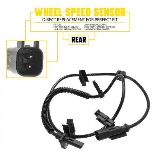 Rear Driver Passenger ABS Wheel Speed Sensor for Buick Enclave Chevy Traverse EA