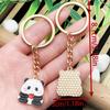 Adorable Giant Panda Keychain Pendant: Perfect Companion or Friend Gift