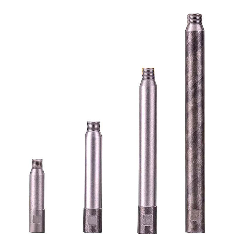 Tungsten Steel Diamond Core Drill with Threaded Handheld Design and Extended Connecting Rod