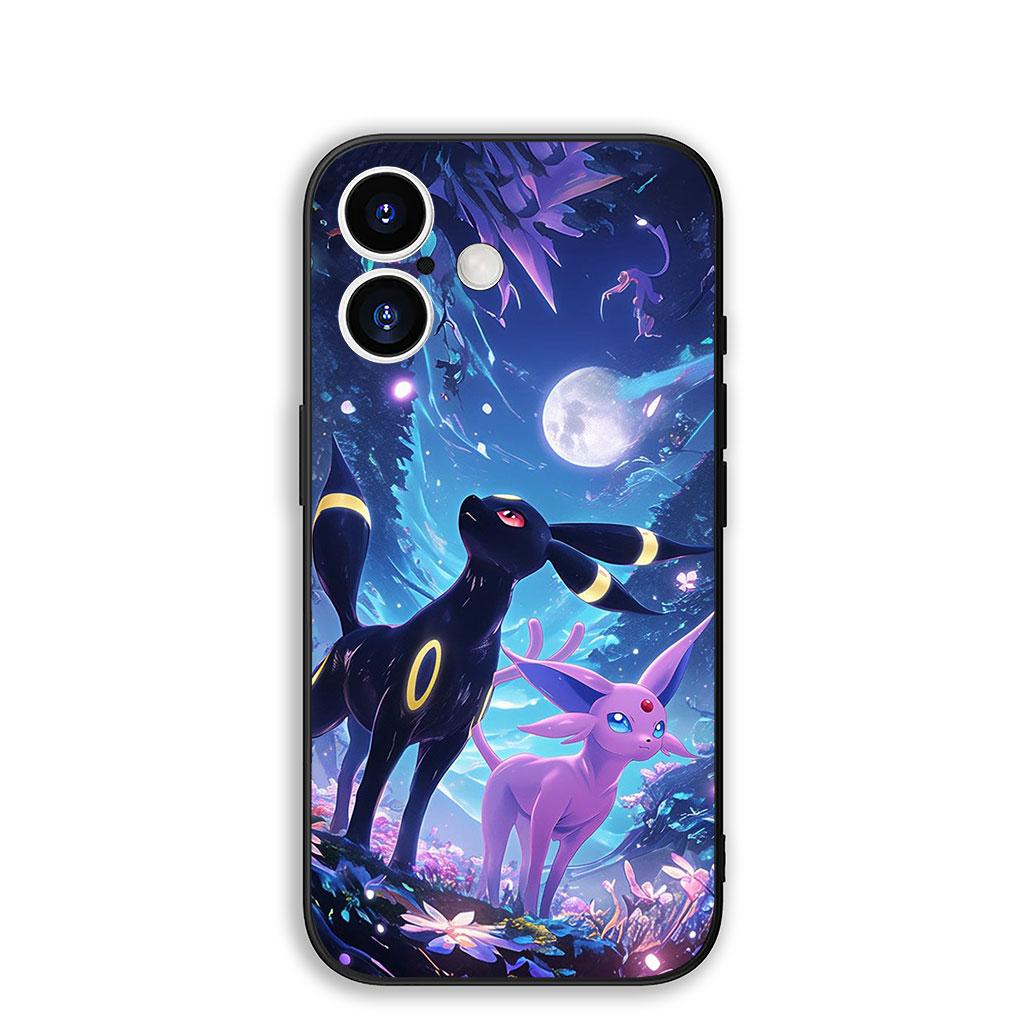 

for Motorola Moto Edge 50 30 One Fusion 40 neo Ultra Pro 20 Lite G50 G85 G84 E15 E14 Phone Case Espeon Umbreon Gengar P-Pikachus Motorola Moto E15