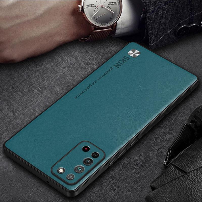For Honor X10 Fashion PU Leather Silicone Case For Honor X10 Max Lens Protection Shockproof Cover For Honor X10 Anti Fall Case