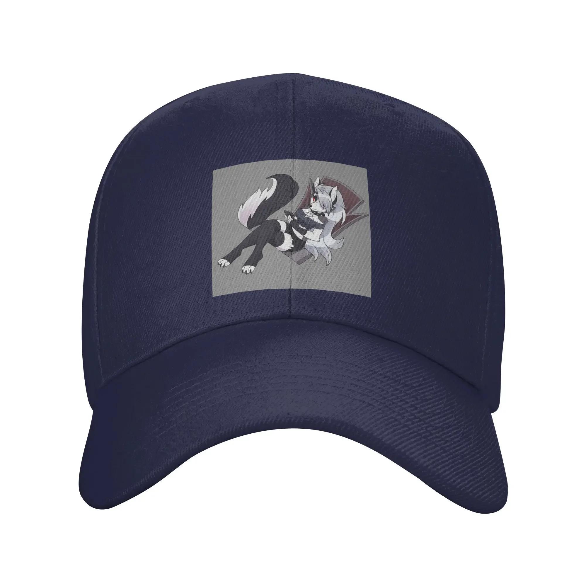 

Helluva Boss Loona Baseball Caps Snapback Fashion Baseball Hats Breathable Casual Casquette Outdoor Unisex One Size