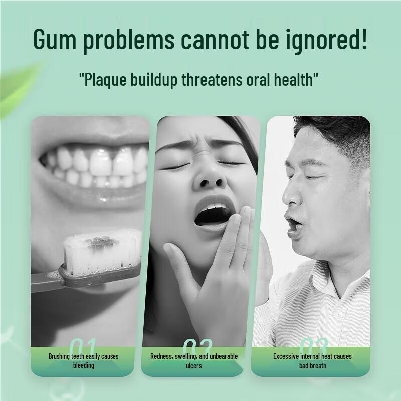 Shuke Safflower Heat-Clearing Toothpaste 4-Pack