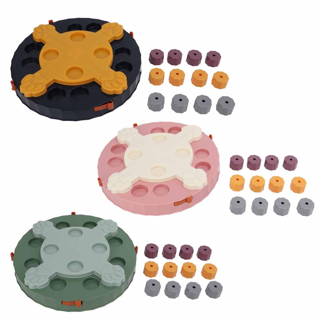 Buy Pet Puzzle Feeding Toy Interactive Puzzle Game Dog Toy with Multiple Food Boxes for Dogs and