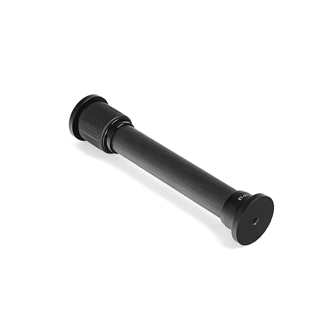 The SWFOTO is an extendable carbon fiber tripod assembled with a carbon fiber tripod and extension ET-01 pole.