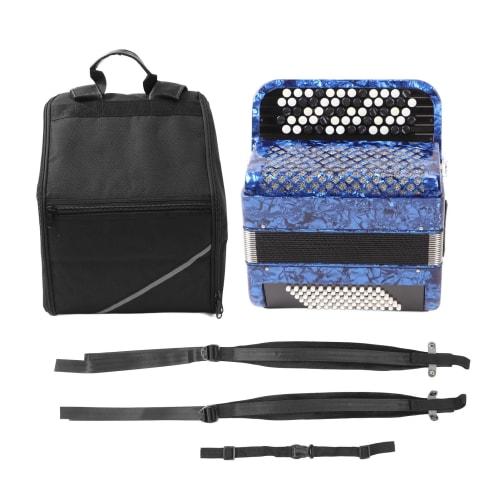 62-key Accordion, Dynamic Sound, Wide Range of Tones, ABS