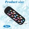4 Pcs Ice Pop Sleeves Popsicle Holder Freeze Popsicle Holders Popsicle Holders For Kids Reble Washable Painting Freeze Pops ulator Sleeves No Drips