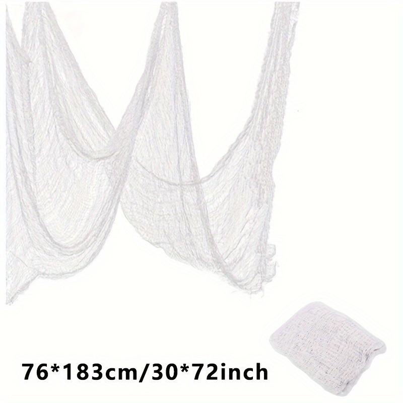 Halloween Creepy Decoration Gauze 30 × 72 Inch Secret Room Horror Gauze Indoor and Outdoor Decoration