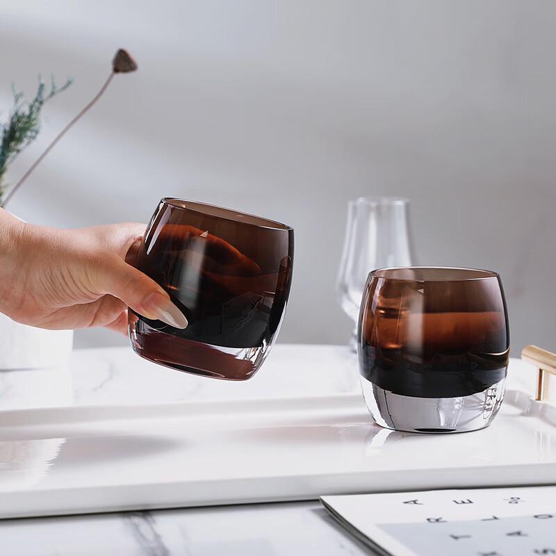 Набор винных бокалов из хрустального стекла Shangqi Coffee